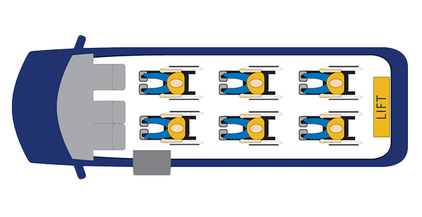 Merc Sprinter 17 Wheelchair Seats 6